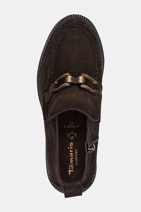 Lederschuhe, Tamaris Comfort, Wechselfußbett, Wide Fit