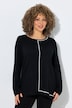 Pullover, Zierlinien, Rundhals, Langarm