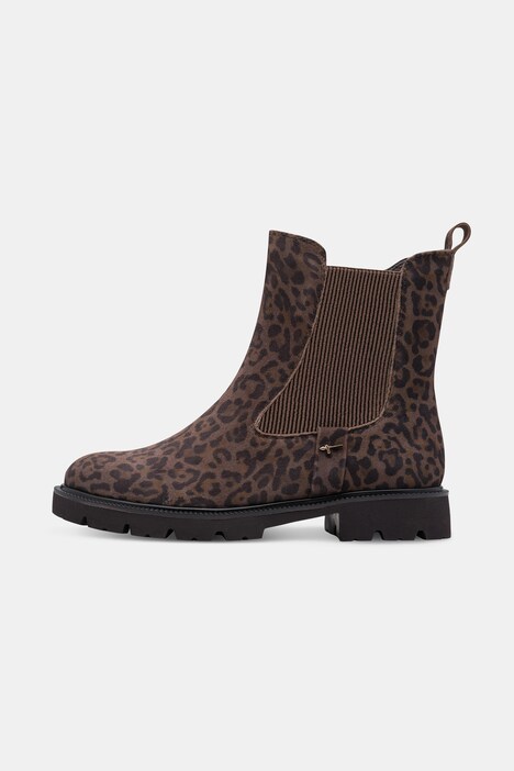 Leder-Chelsea-Stiefeletten, Tamaris Comfort, Leo, Wide Fit