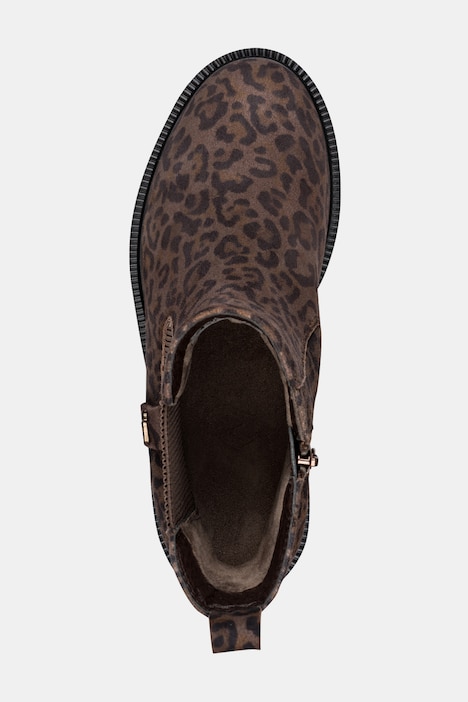 Leder-Chelsea-Stiefeletten, Tamaris Comfort, Leo, Wide Fit