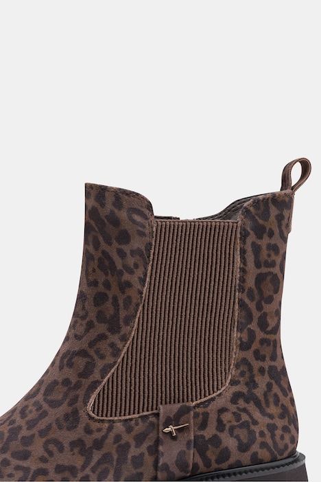 Leder-Chelsea-Stiefeletten, Tamaris Comfort, Leo, Wide Fit