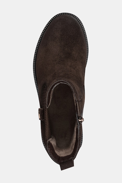 Leder-Chelsea-Stiefeletten, Tamaris Comfort, Wide Fit
