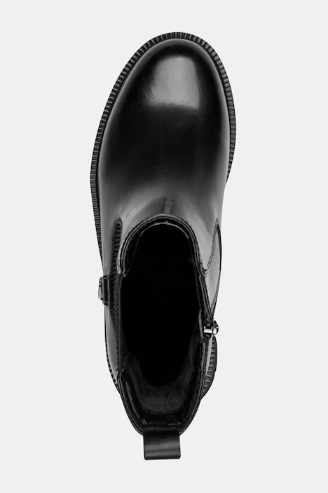 Leder-Chelsea-Stiefeletten, Tamaris Comfort, Wide Fit