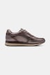 Leder-Sneaker, Jana Softline, Zipper, Ledermix, Weite H