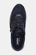 Leder-Sneaker, Jana Softline, wasserdicht, Weite H