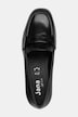 Leder-Slipper, Jana Softline, Zierspange, Weite H