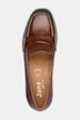 Leder-Slipper, Jana Softline, Zierspange, Weite H