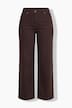 Jean coloré Mary, jambe large, 5 poches et taille confortable