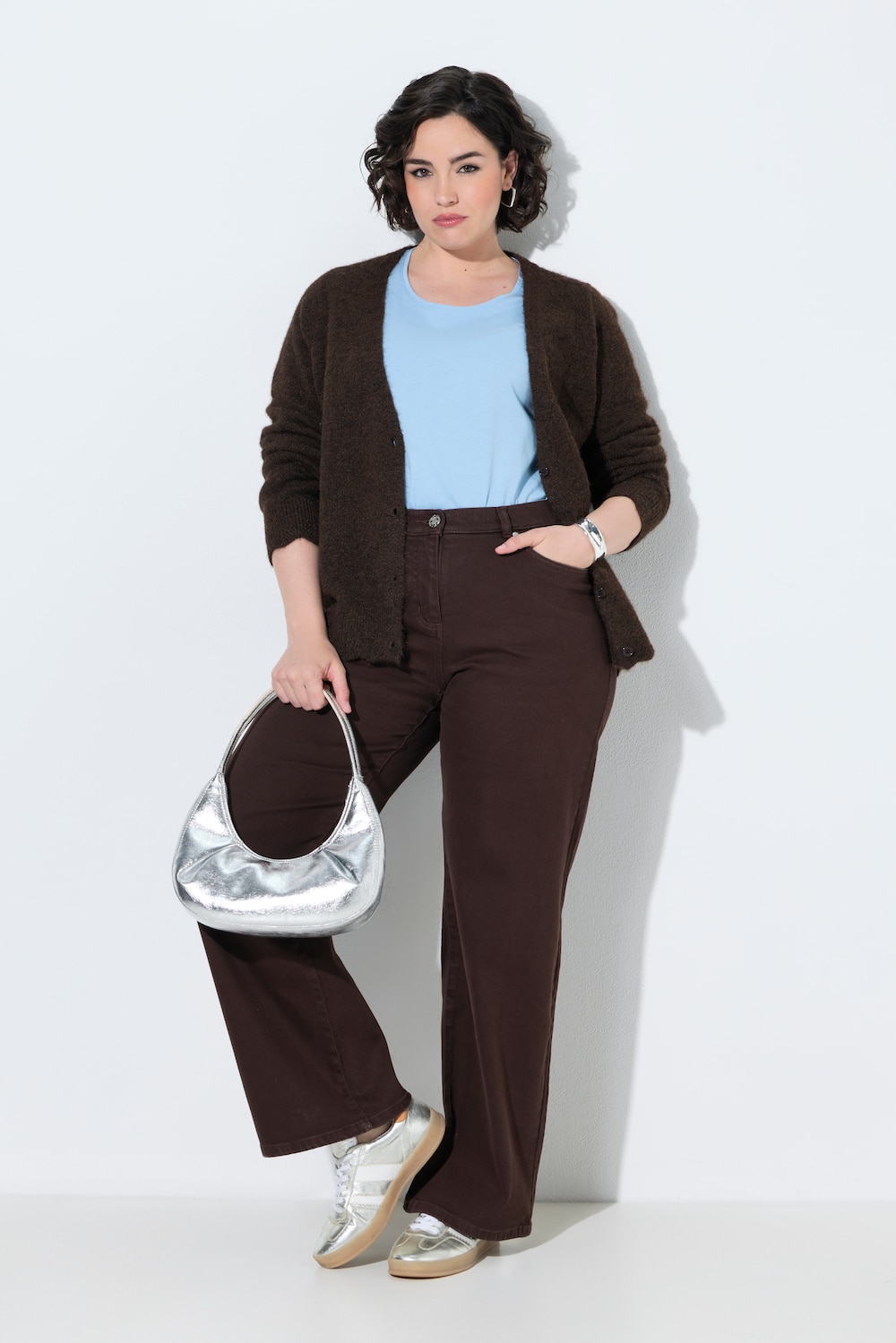 Colorjeans Mary, weites Bein, 5-Pocket-Style, Komfortbund
