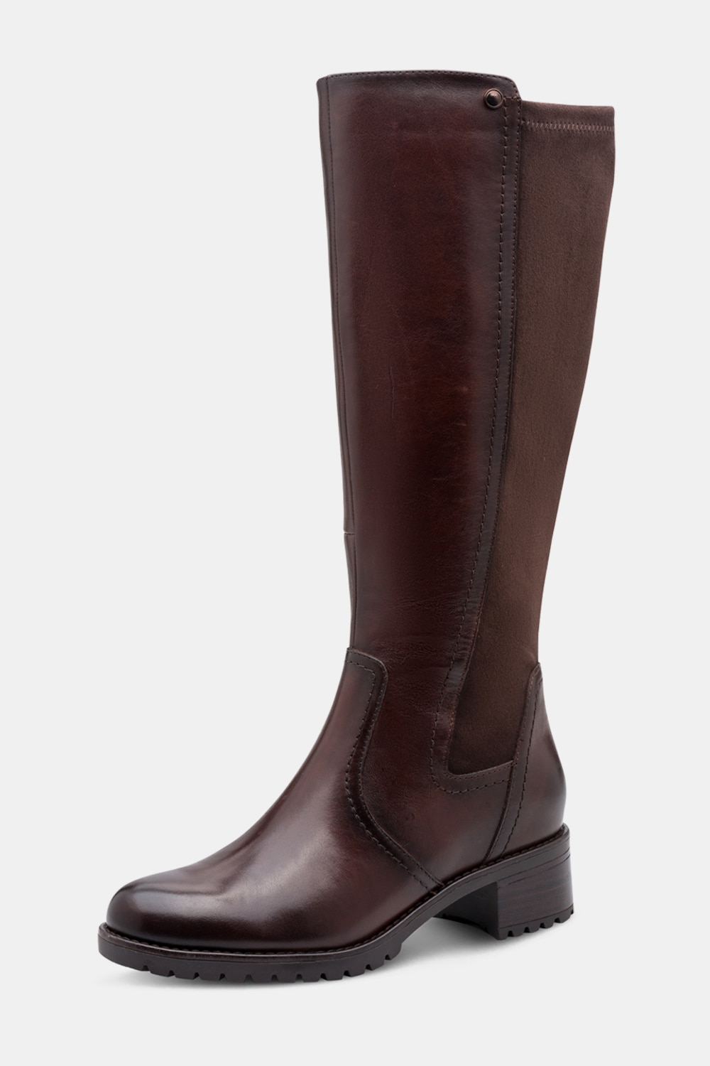 Lederstiefel, Jana Softline, Weite H