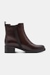 Leder-Chelseaboots, Jana Softline, Elastikeinsatz, Weite H