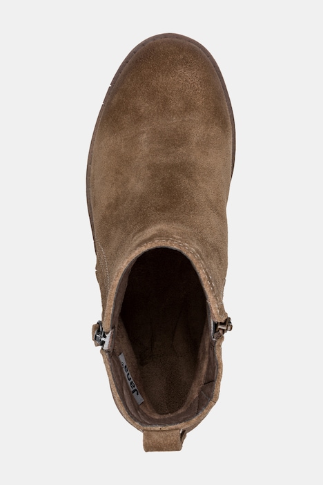 Leder-Stiefeletten, Jana Softline, wasserdicht, Weite H