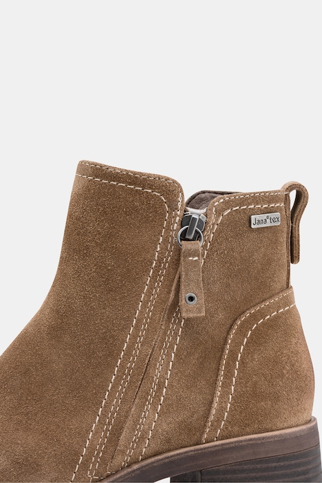 Leder-Stiefeletten, Jana Softline, wasserdicht, Weite H