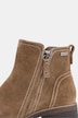 Leder-Stiefeletten, Jana Softline, wasserdicht, Weite H