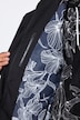 Long-Funktionsjacke, wasserdicht, Kapuze, Windfang