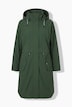 Long-Funktionsjacke, wasserdicht, Kapuze, Windfang