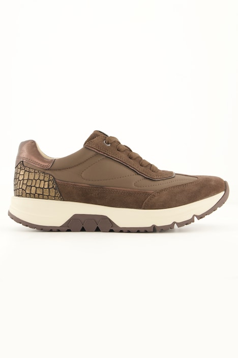 Caprice Leder-Sneaker, Wechselfußbett, Weite H