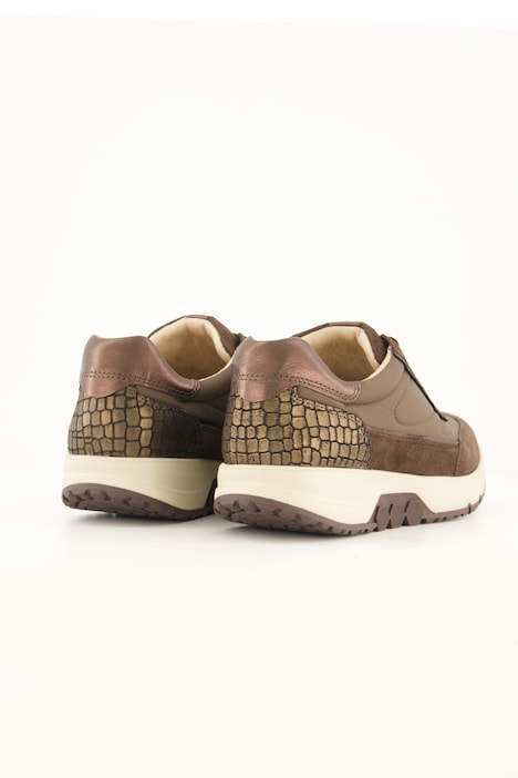 Caprice Leder-Sneaker, Wechselfußbett, Weite H
