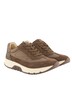 Caprice leather trainers, removable footbed, width H