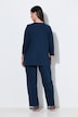 Pyjama, Mesh, V-Ausschnitt, 3/4-Arm