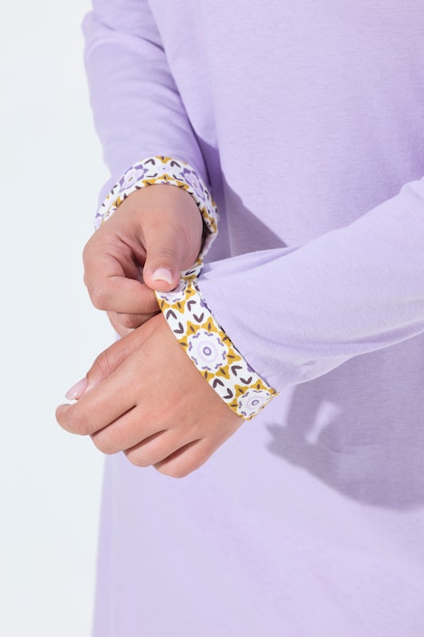 Bigshirts, 2er-Pack, Tunika-Ausschnitt, Langarm