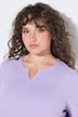 Pyjama, Muster, Tunika-Ausschnitt, Langarm