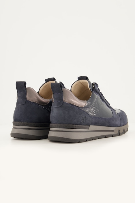 Caprice Leder-Sneaker, Wechselfußbett, Weite H