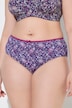 Midi-Slips, 5er-Pack, Paisley/einfarbig