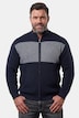 Men+ Strickjacke, Stehkragen, Zipper, Taschen, bis 8 XL
