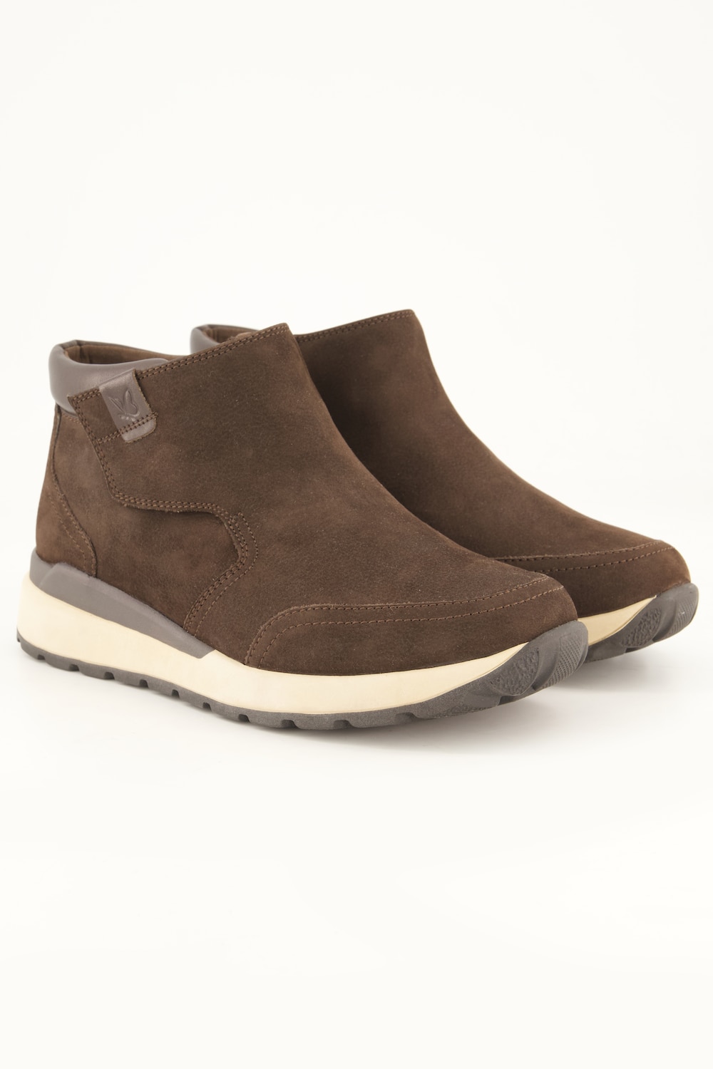 Caprice Leder-Ankleboots, Klett, Wechselfussbett, Weite K