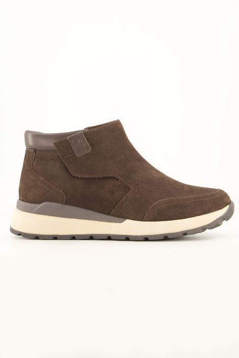 Caprice Leder-Ankleboots, Klett, Wechselfußbett, Weite K