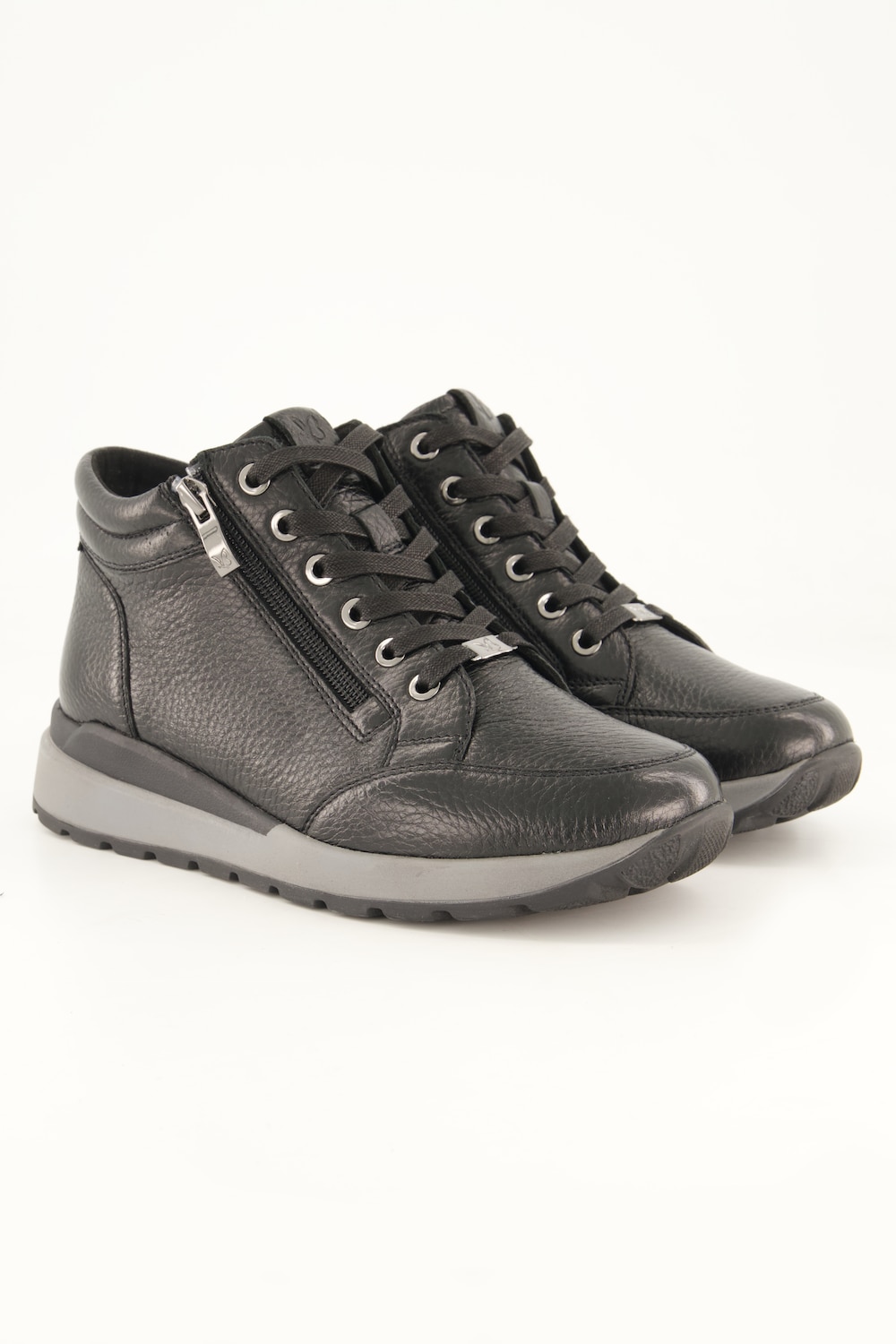 Caprice Hirschleder-Sneaker, Wechselfussbett, Weite K