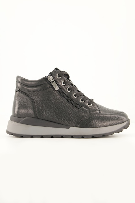 Caprice Hirschleder-Sneaker, Wechselfußbett, Weite K