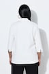 Shirt, Rüsche, Classic, V-Ausschnitt, 3/4-Arm