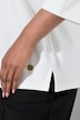 Shirt, Rüsche, Classic, V-Ausschnitt, 3/4-Arm