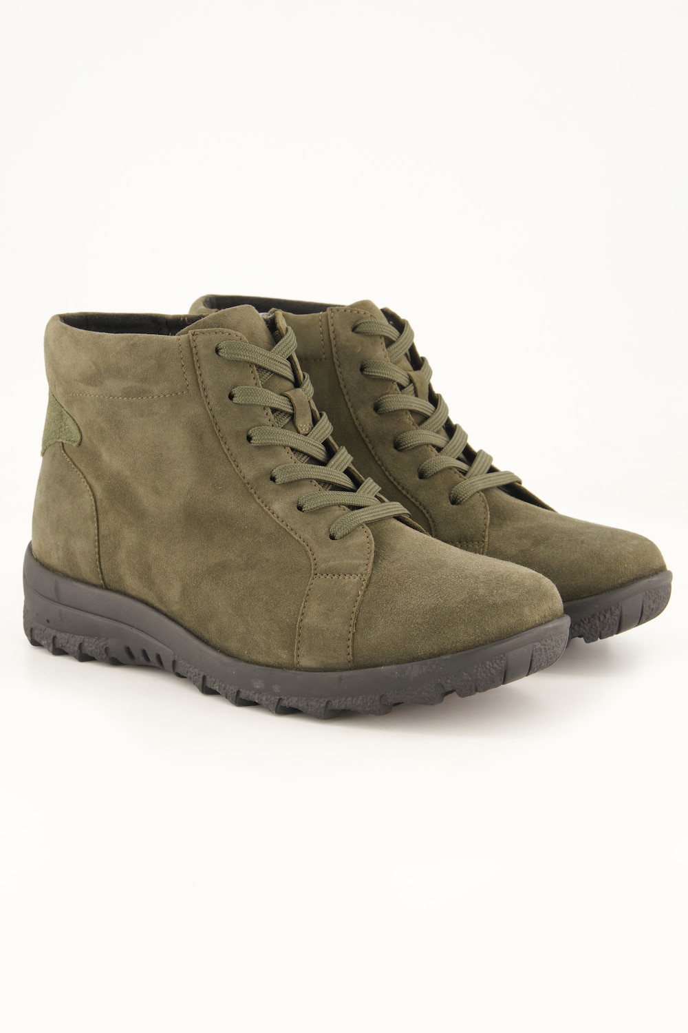 Caprice Leder-Boots, Wechselfussbett, Zipper, Weite K