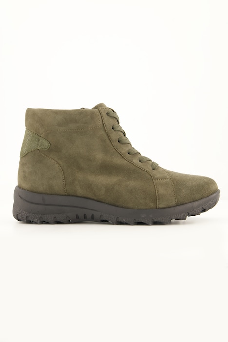 Caprice Leder-Boots, Wechselfußbett, Zipper, Weite K