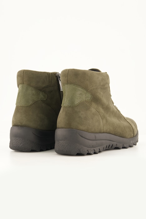Caprice Leder-Boots, Wechselfußbett, Zipper, Weite K