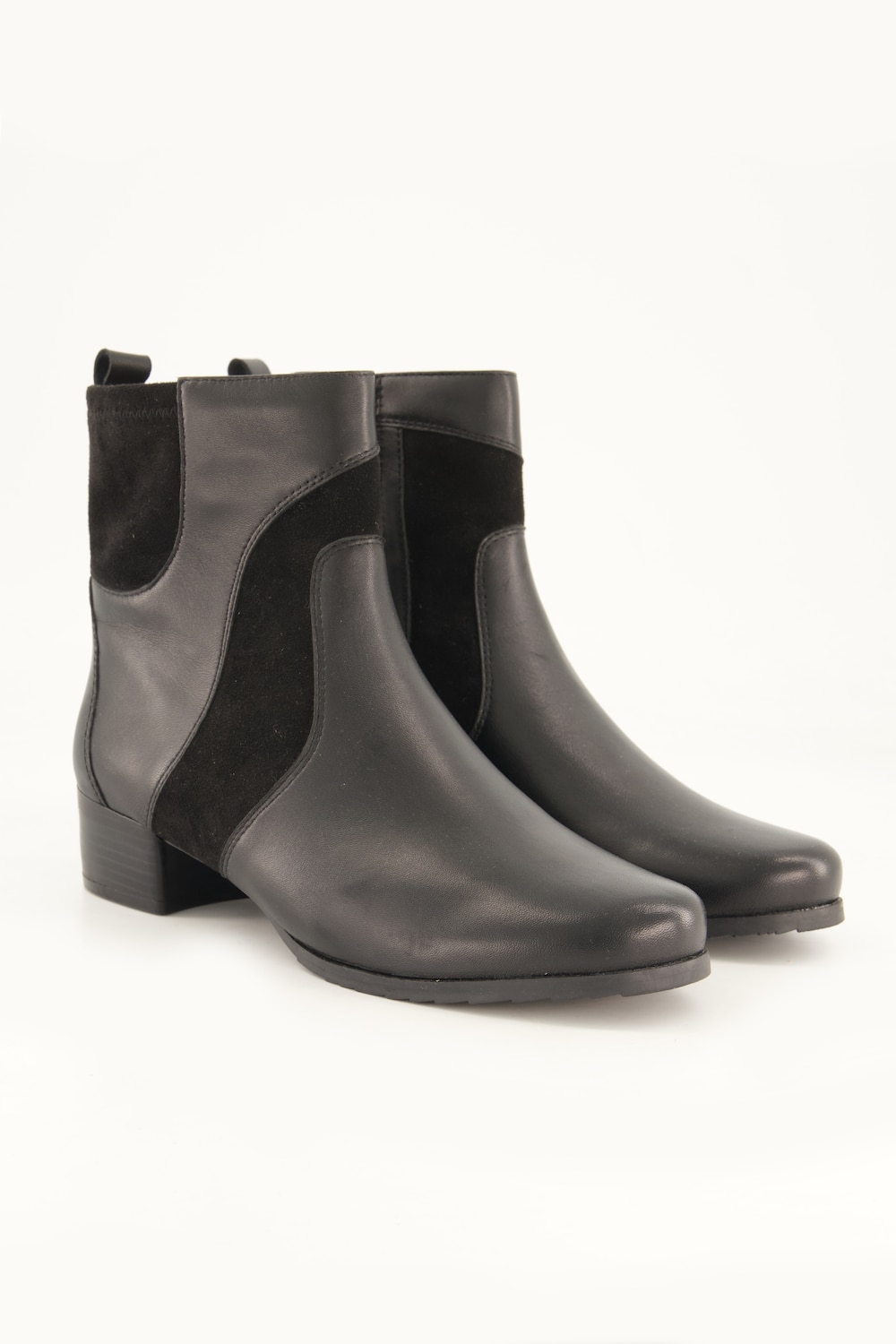 Caprice Leder-Stiefeletten, Wechselfussbett, Weite H