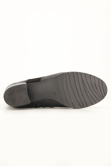 Caprice Leder-Stiefeletten, Wechselfußbett, Weite H