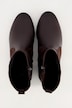 Caprice Leder-Stiefeletten, Wechselfußbett, Weite H