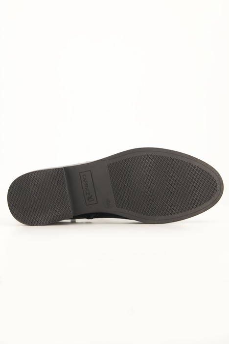 Caprice Leder-Stiefeletten, Wechselfußbett, Weite H