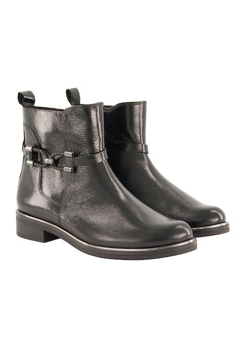 Caprice leather ankle boots, removable footbed, width H