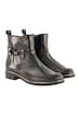 Caprice leather ankle boots, removable footbed, width H
