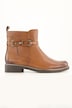 Caprice Leder-Stiefeletten, Wechselfußbett, Weite H