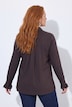 Overhemdblouse, ruches, overhemdkraag, lange mouwen