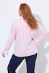 Overhemdblouse, ruches, overhemdkraag, lange mouwen