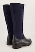 Caprice Leder-Stretchstiefel, Wechselfußbett, Weite H