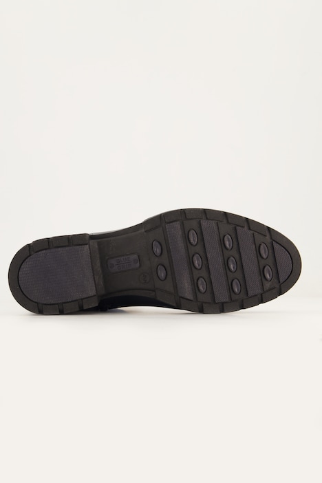 Caprice Leder-Stretchstiefel, Wechselfußbett, Weite H