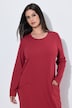 Bigshirt, Taschen, Rundhals, Langarm